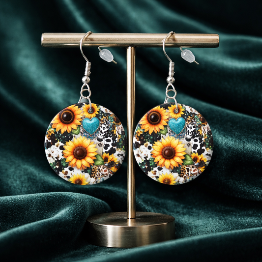 Boho Ranch Sunflower Drops