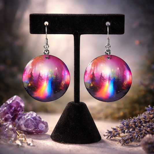 Mystic Light Forest Earrings