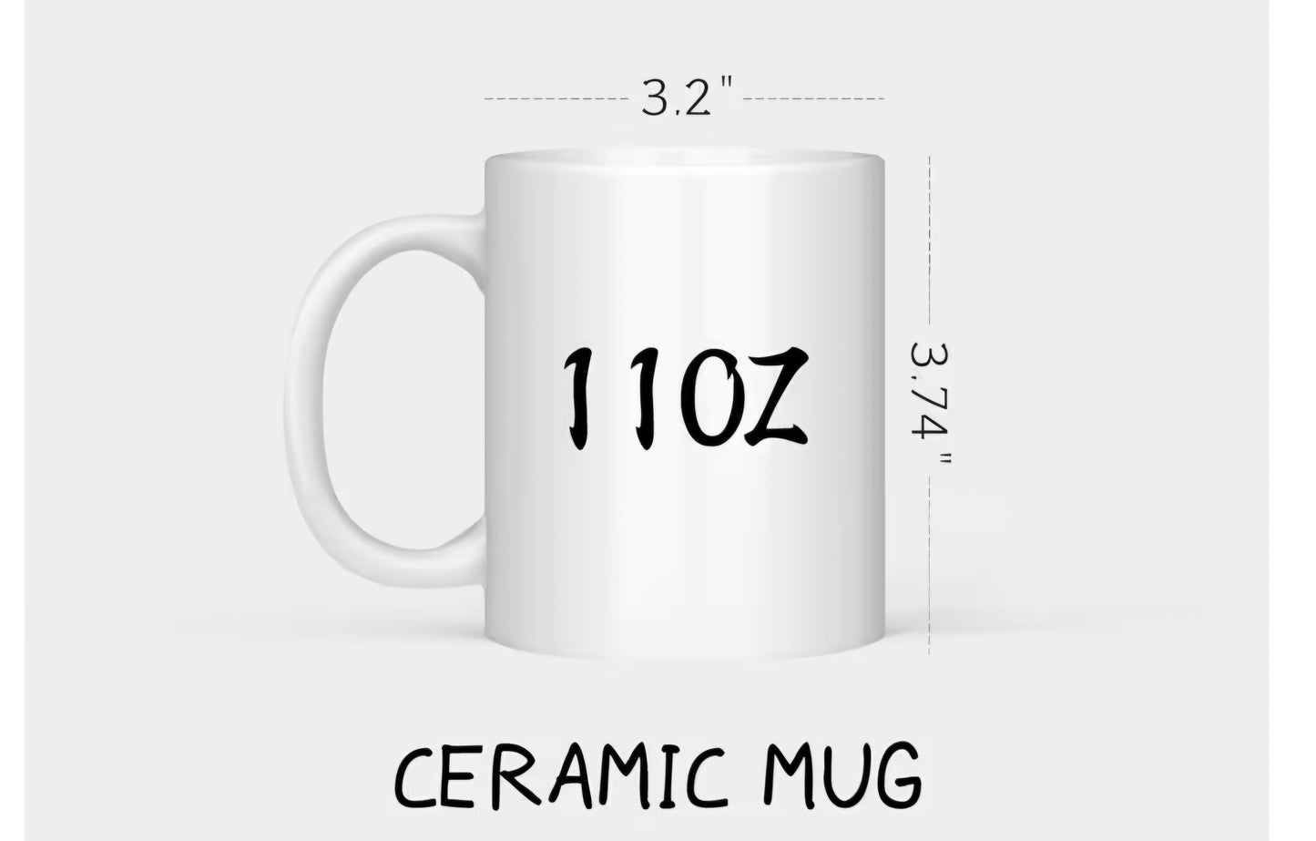 Beach Life Ceramic Coffee Mug – 11oz