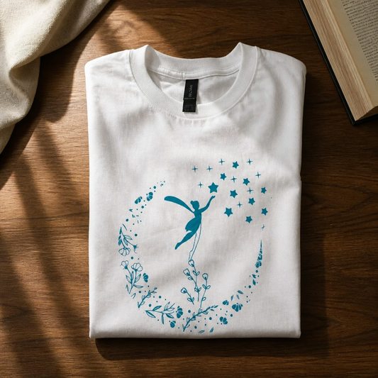 Fairy Moon Floral T-Shirt - Final Clearance