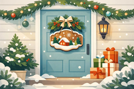 Best Custom Holiday Door Signs for a Warm Welcome