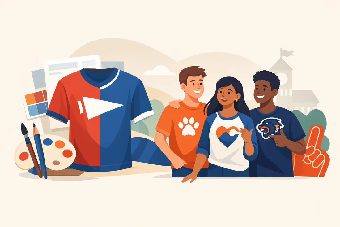 Custom College Spirit Shirts That Feel Personal