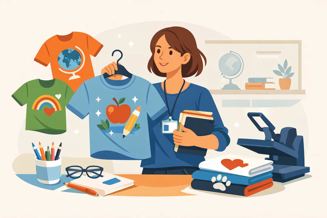 Custom Teacher Shirts That Feel Personal