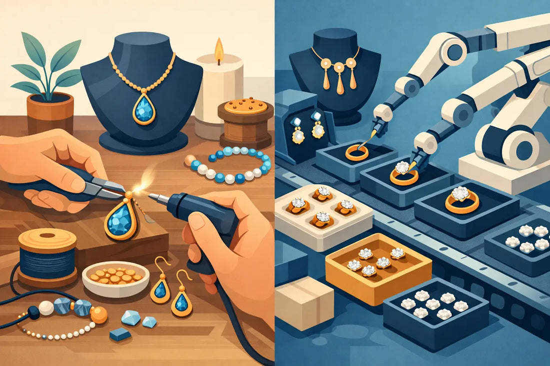 Handmade Jewelry vs Mass Produced Jewelry