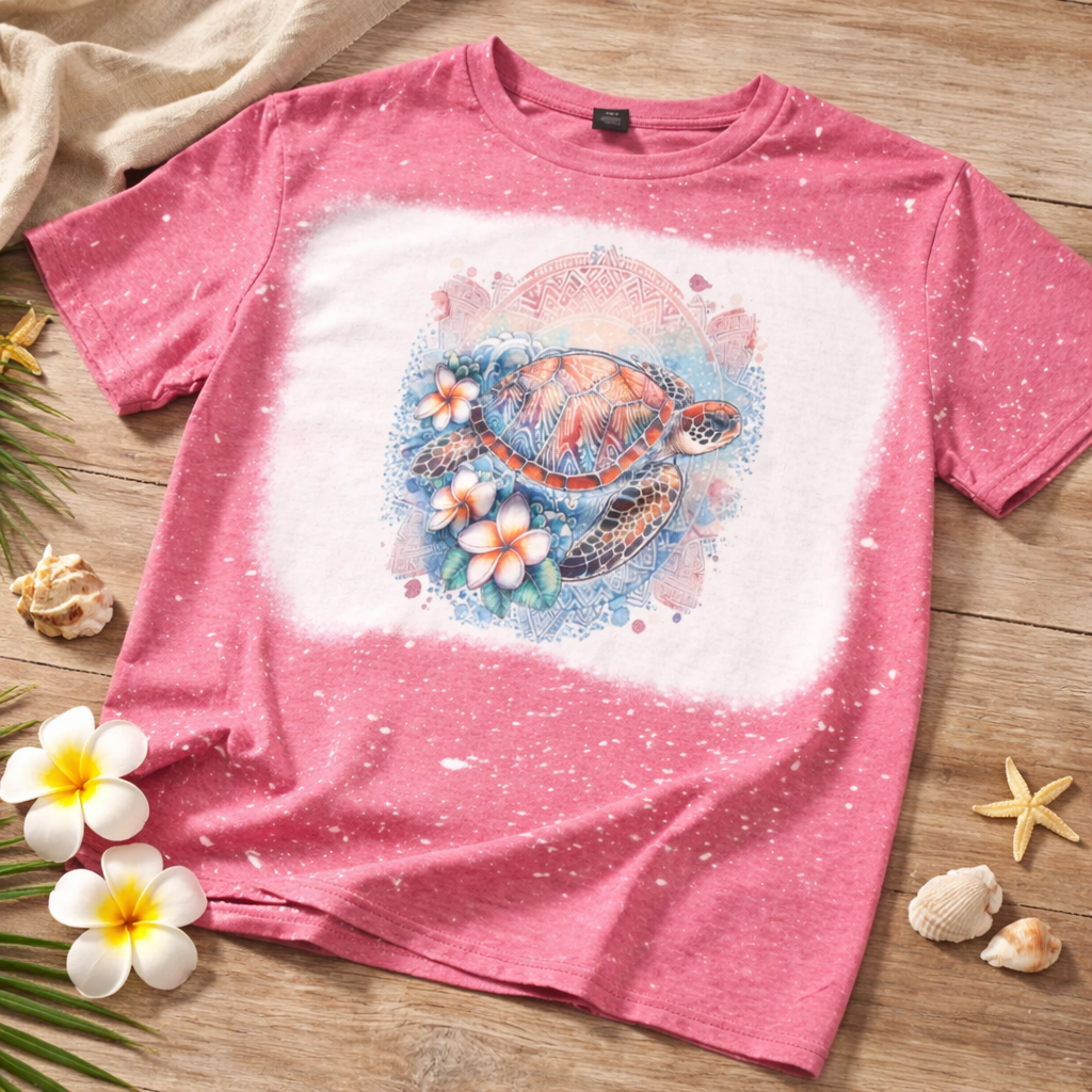 Ocean Blossom Turtle Shirt