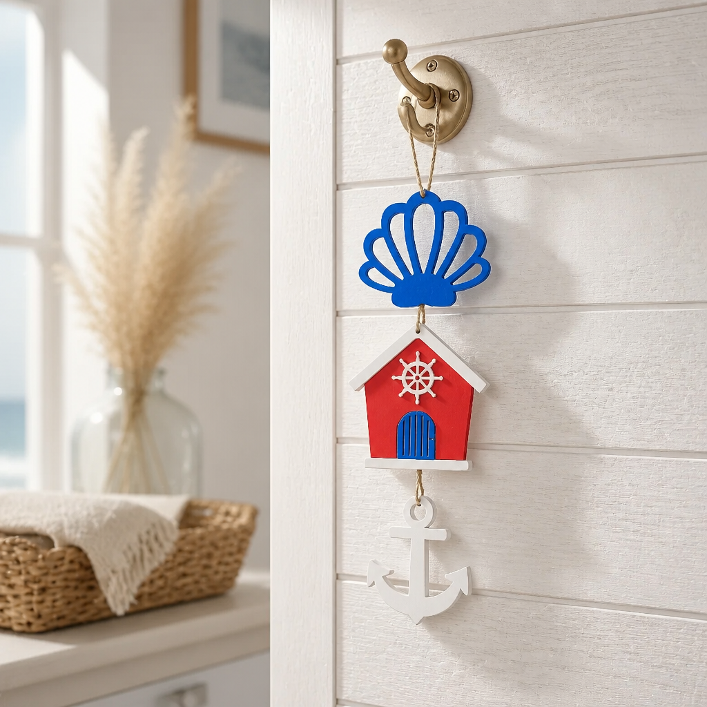 Coastal Beach House Wall Hanging