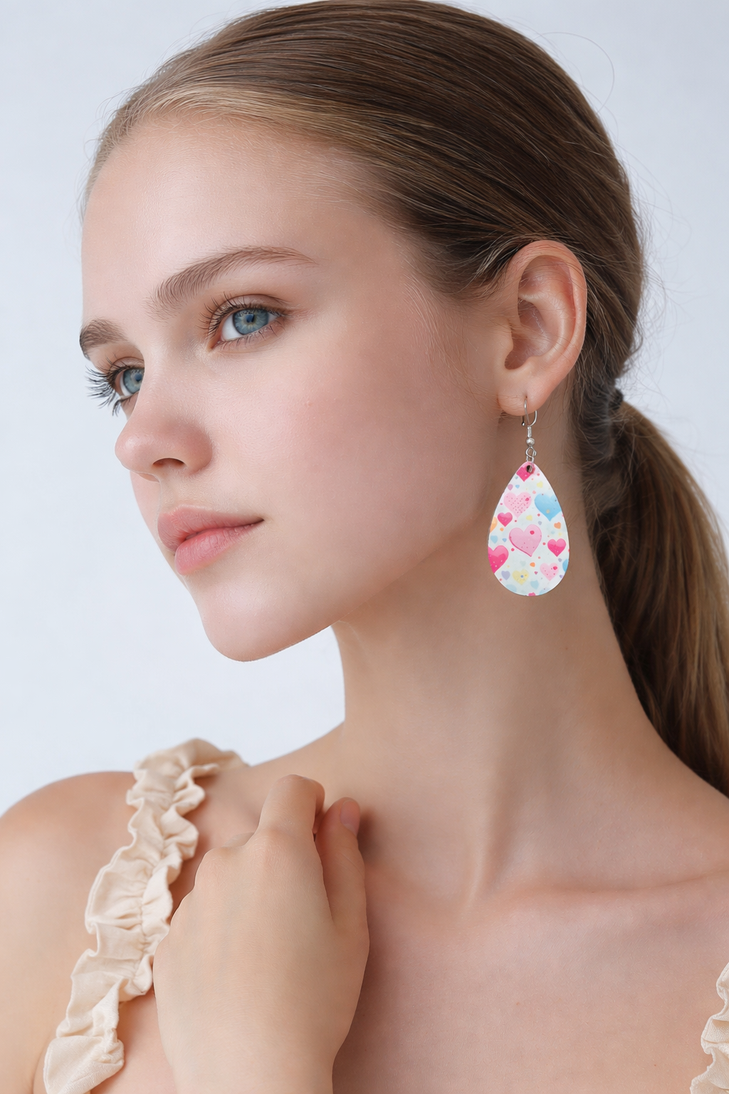 Heart Pattern Earrings