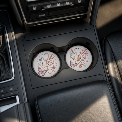 Nurse Life Car Coaster Set