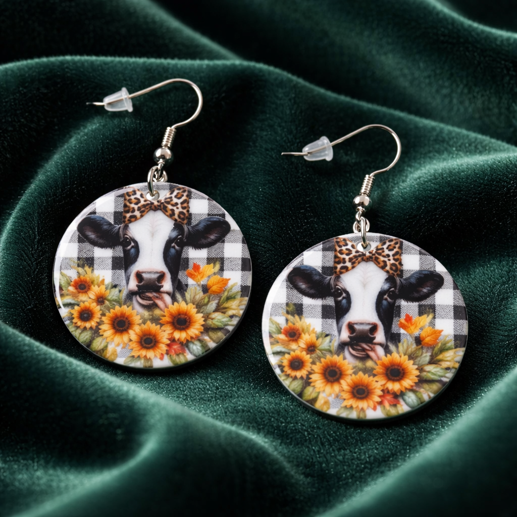 Harvest Moo Cutie Earrings