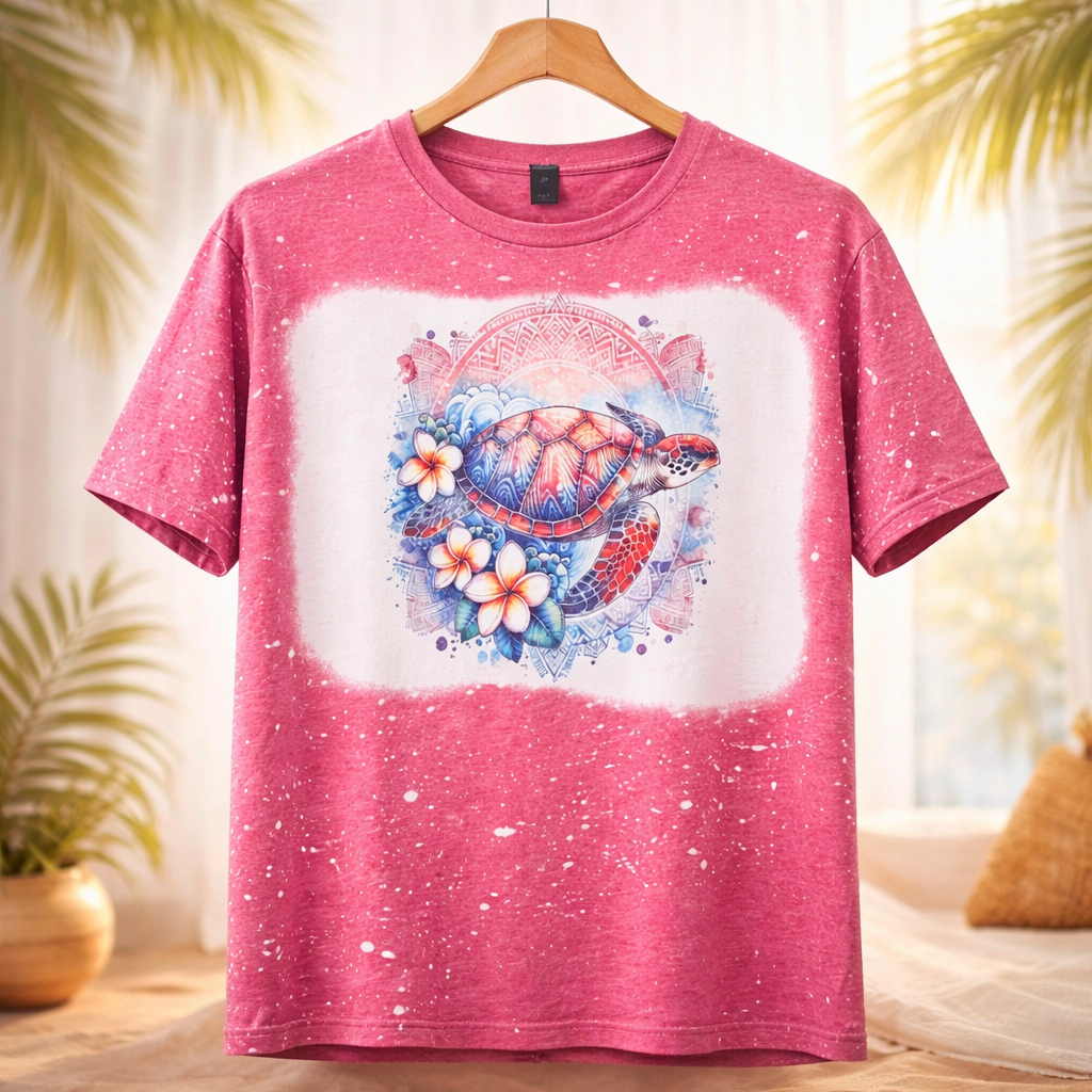 Ocean Blossom Turtle Shirt