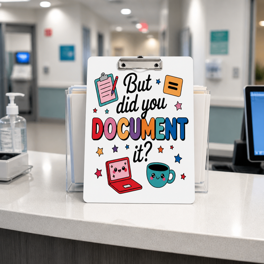 But Did You Document It Clipboard