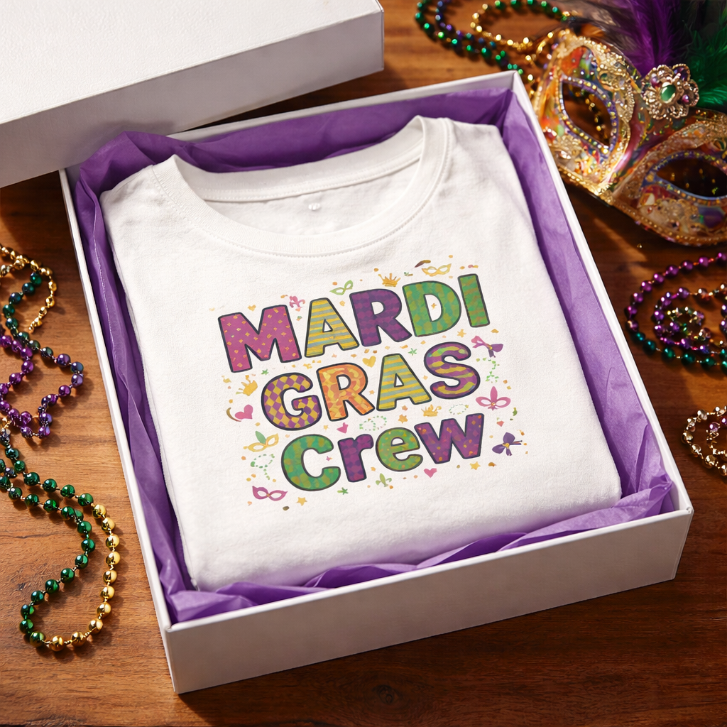Mardi Gras Crew T-Shirt
