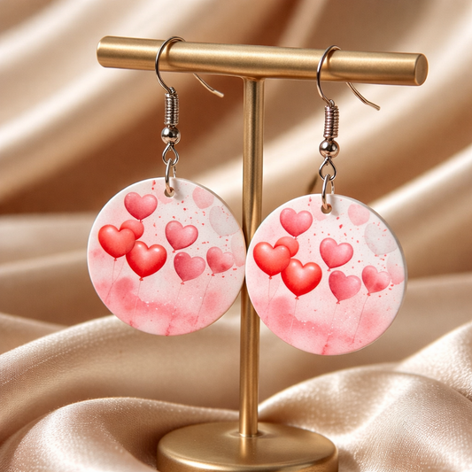 Love Burst Balloon Earrings