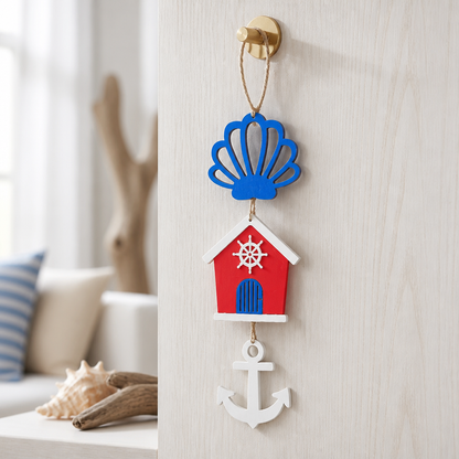 Coastal Beach House Wall Hanging