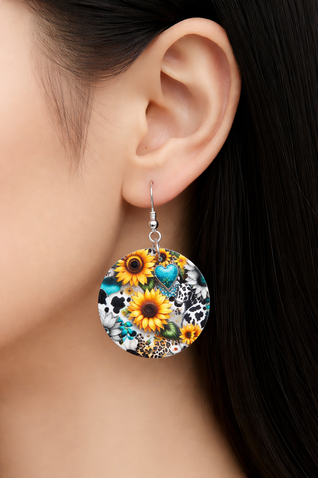 Boho Ranch Sunflower Drops