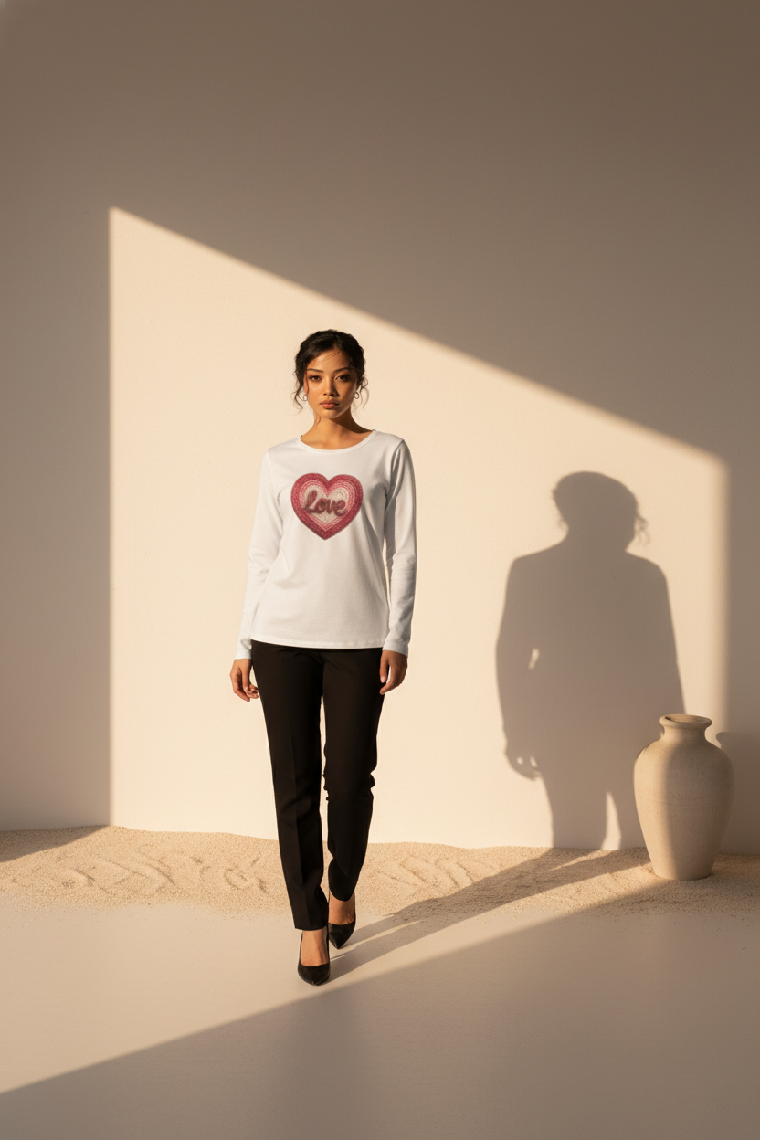 Love Valentine's Longsleeve Shirt