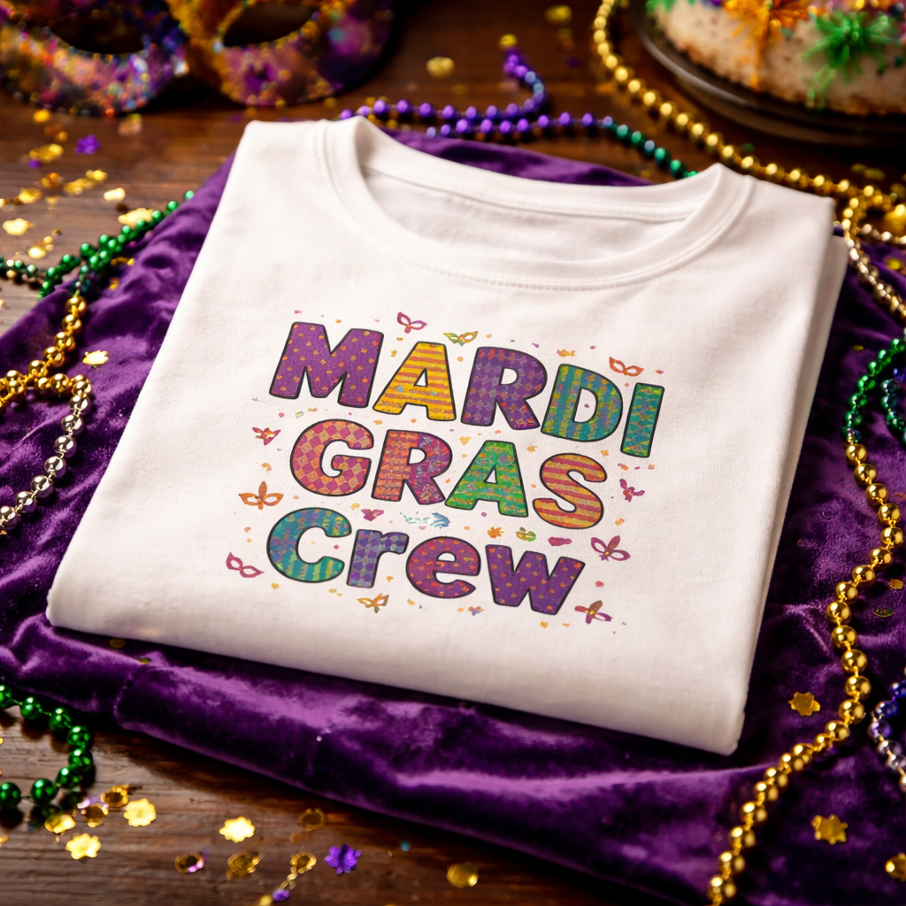 Mardi Gras Crew T-Shirt