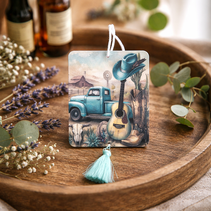 Rustic Country Themed Car Freshie