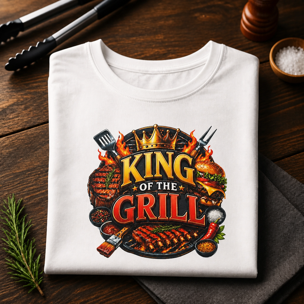 King of The Grill Father's Day T-Shirt