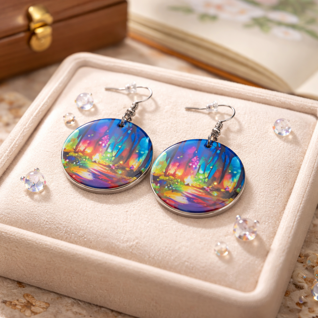 Enchanted Forest Glow Earrings
