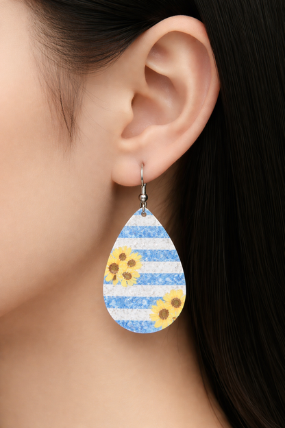 Sunshine & Stripes Earrings