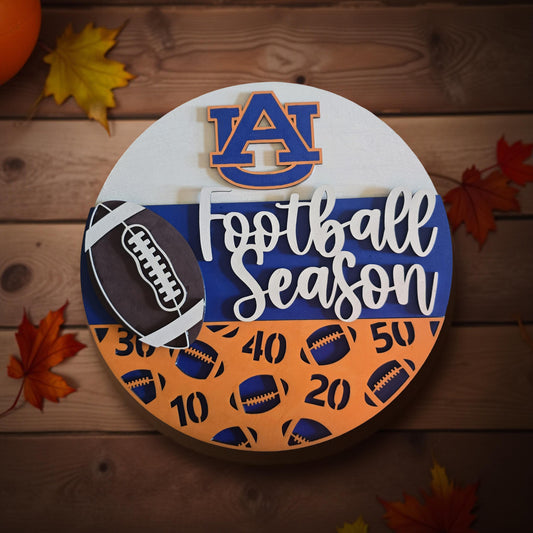 Auburn Football Door Sign