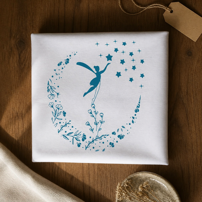 Fairy Moon Floral T-Shirt - Final Clearance