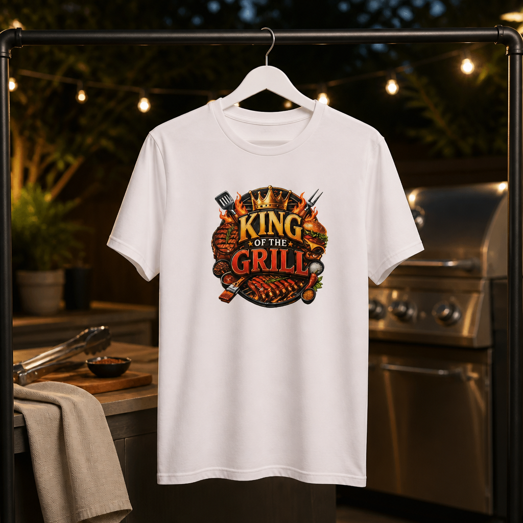 King of The Grill Father's Day T-Shirt