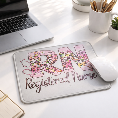 Leopard Splash RN Mousepad
