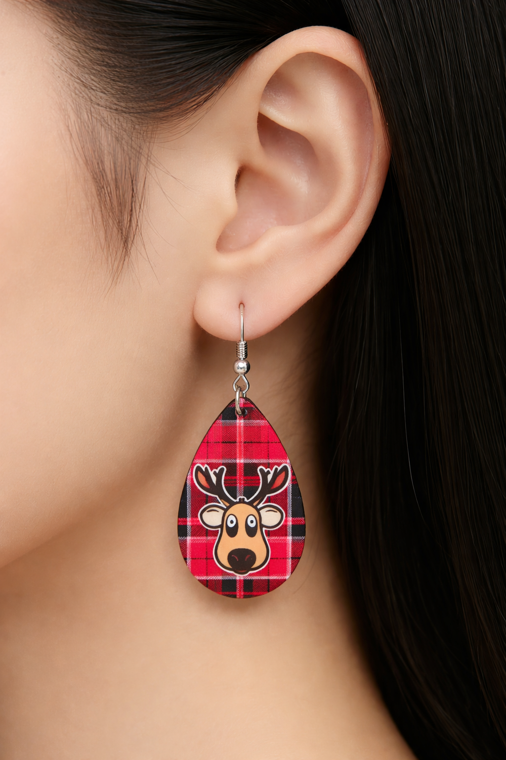 Blitzen's Cozy Plaid Drops