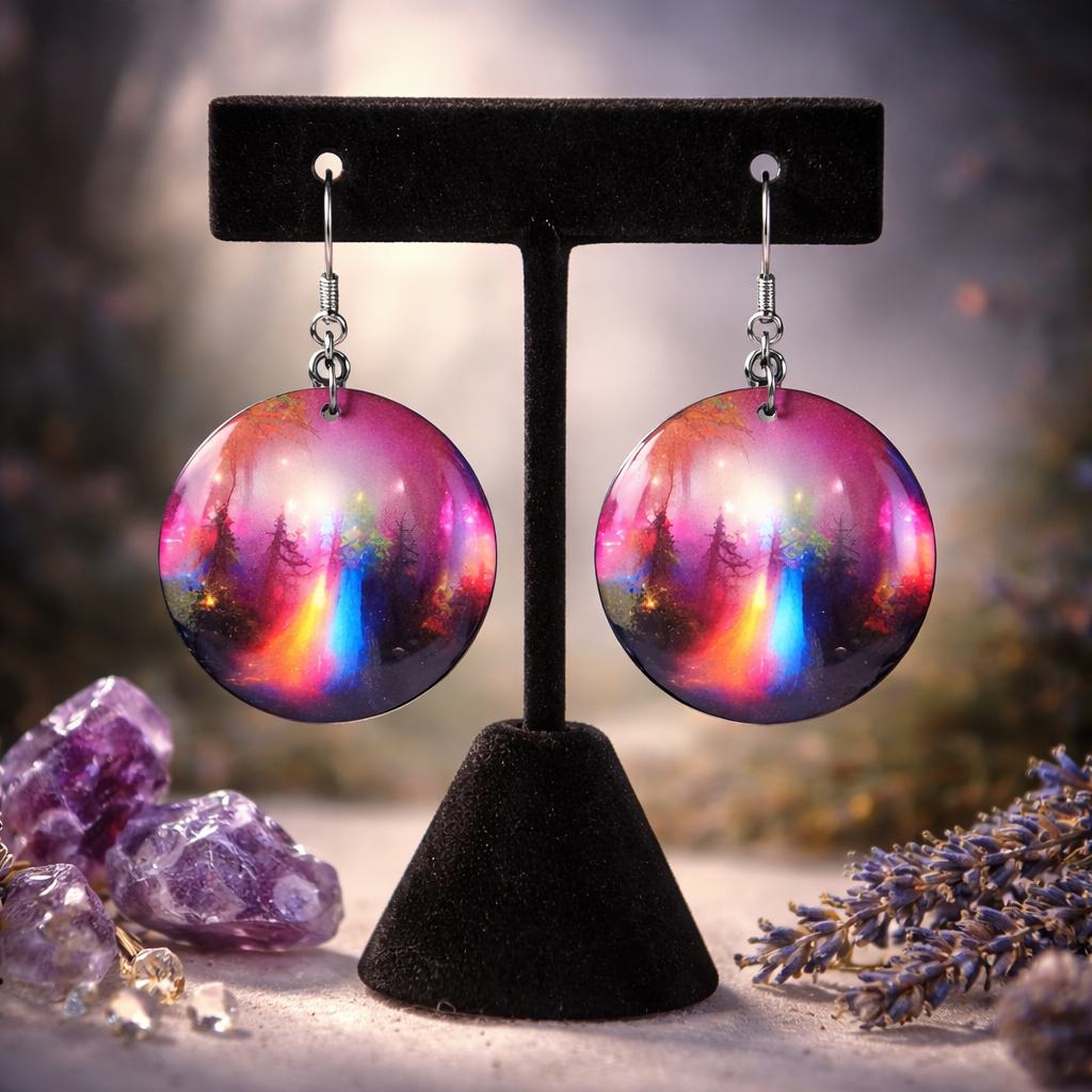 Mystic Light Forest Earrings