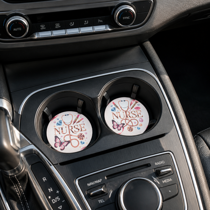 Nurse Life Car Coaster Set