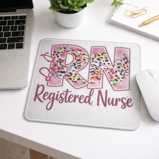 Leopard Splash RN Mousepad