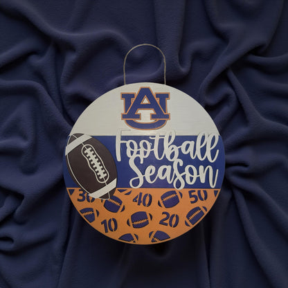 Auburn Football Door Sign