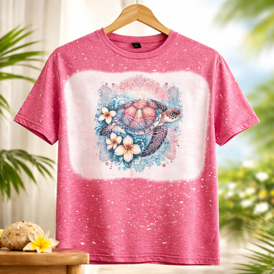 Ocean Blossom Turtle Shirt