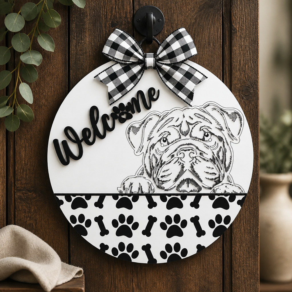Custom Pet Welcome Sign