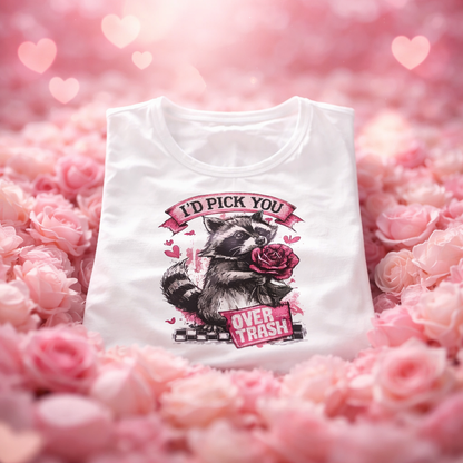 I'd Pick You Over Trash Longsleeve Shirt