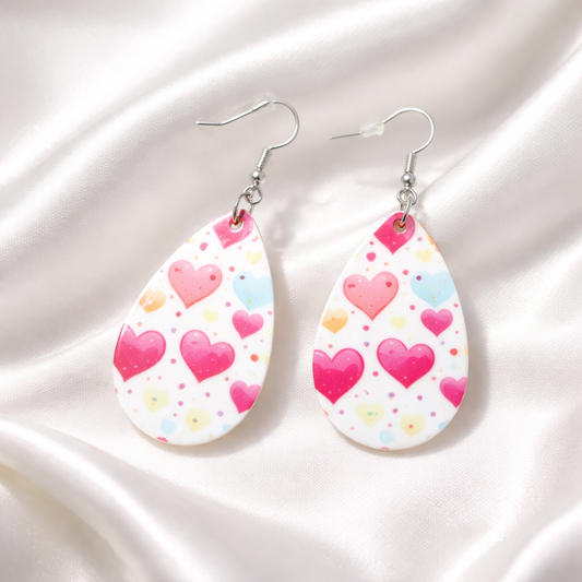 Heart Pattern Earrings